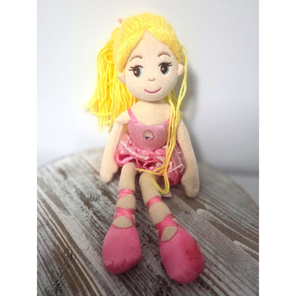 AURORA Soft Body, Ballerina Doll with Pink Dancing Outfit and Shoes (Pre-Owned)